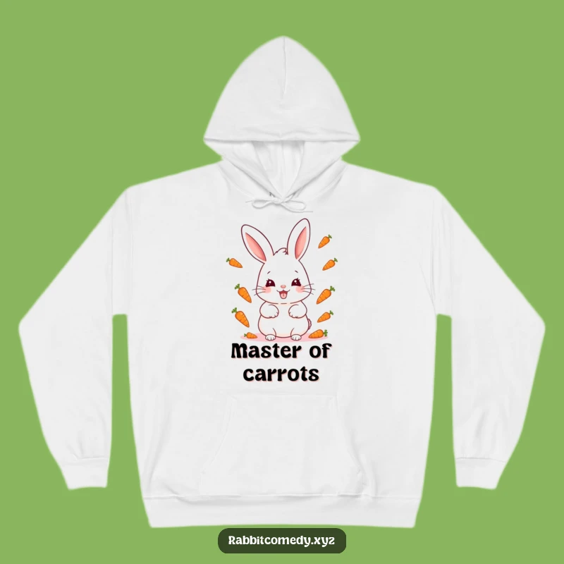 Funny Kawaii Rabbit Mischief Hoodie: Cozy Up with Playful Charm