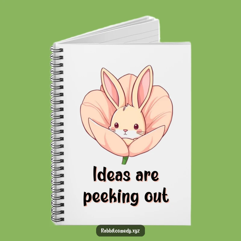 Funny Curious Rabbit Notebook, Hilarious Journal for Your Bright Ideas