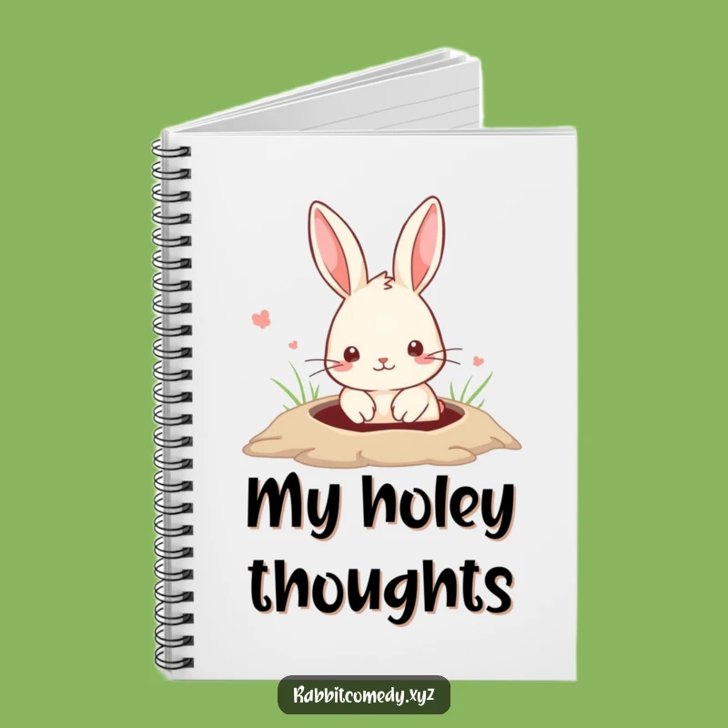 Funny Peeking Rabbit Notebook: Cute Surprise for Your Notes