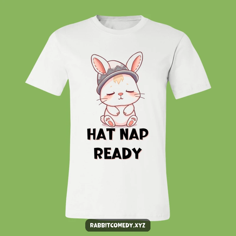 Funny Sleepy Rabbit T-Shirt, Hilarious Tee for Nap Enthusiasts